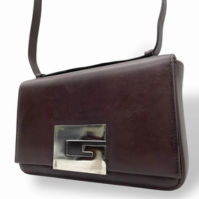 Gucci Leather Shoulder Bag (Pre-Owned)