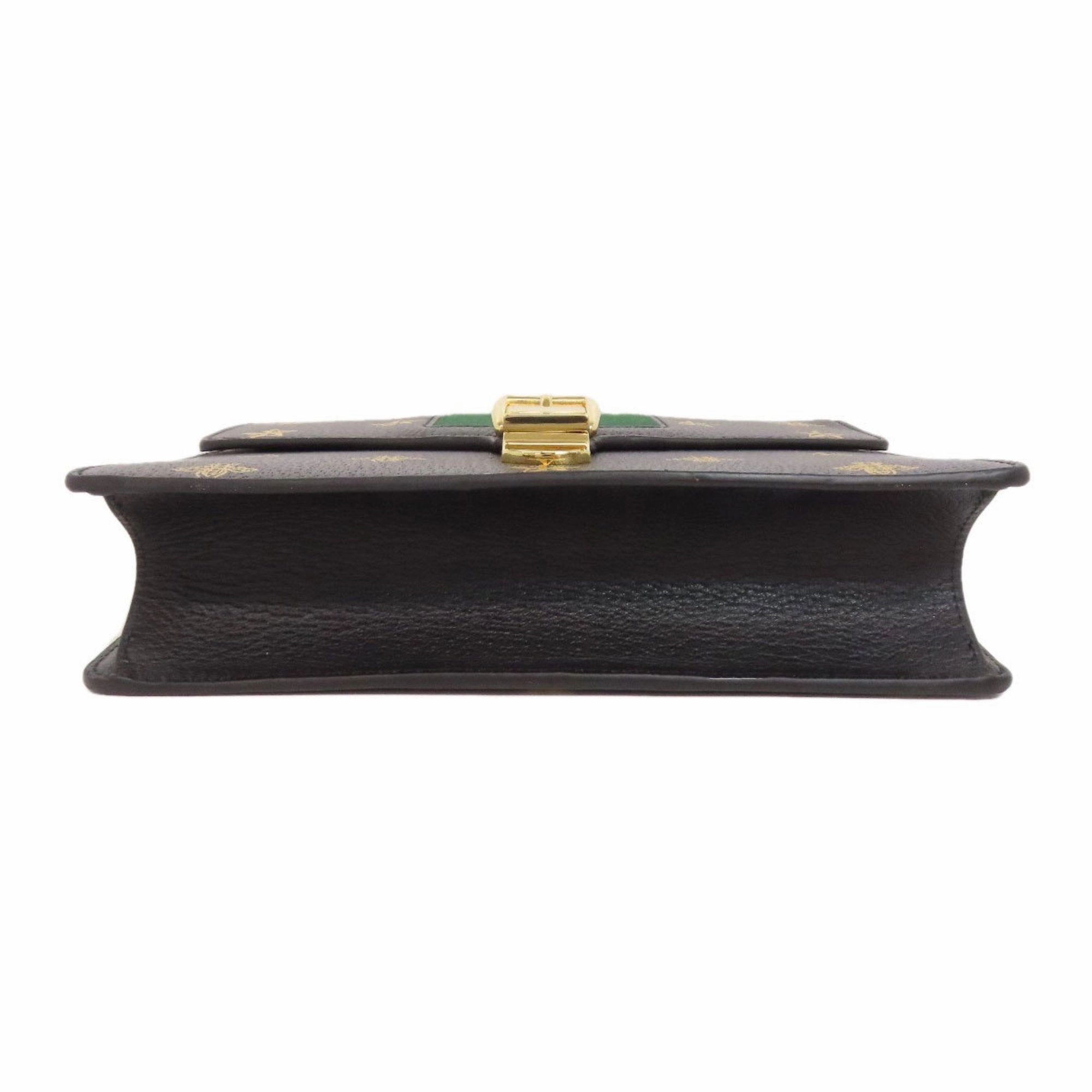 Gucci Leather Shoulder Bag (Pre-Owned)