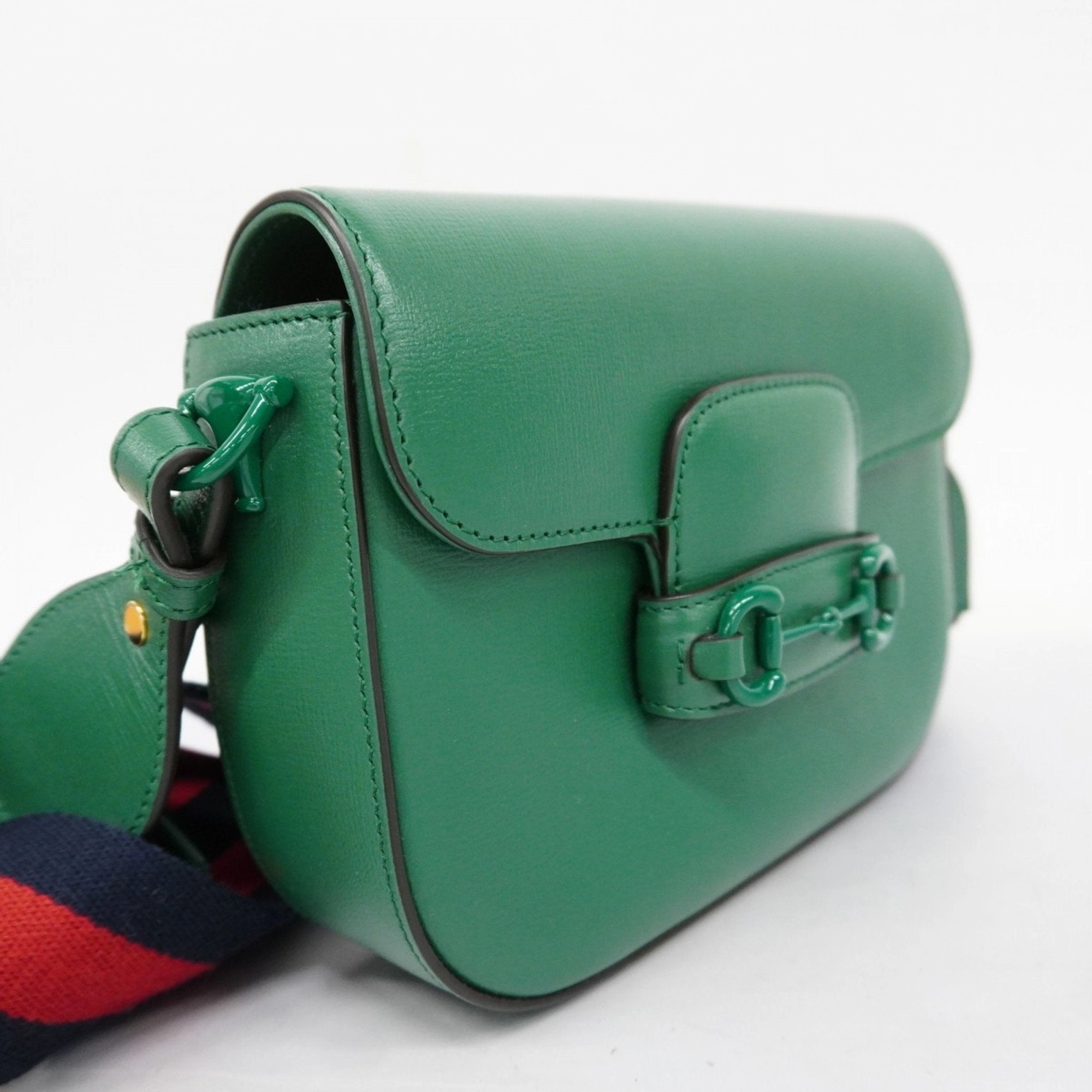 Gucci  Leather Shoulder Bag (Pre-Owned)