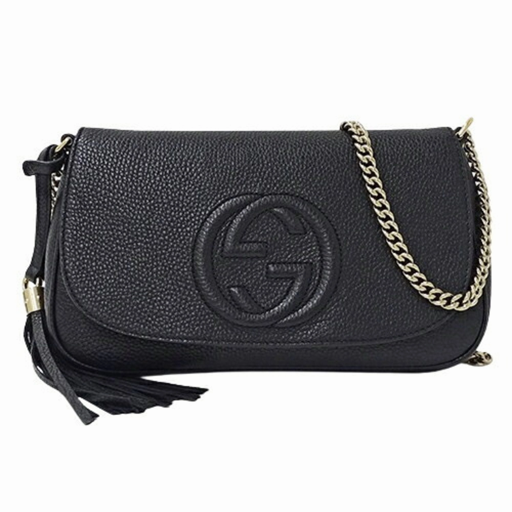 Gucci Leather Shoulder Bag (Pre-Owned)
