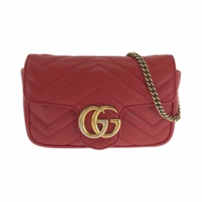 Gucci Leather Shoulder Bag (Pre-Owned)
