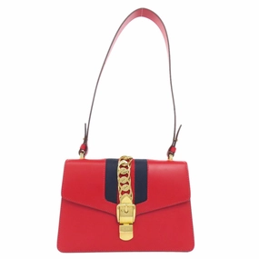 Gucci Leather Shoulder Bag (Pre-Owned)
