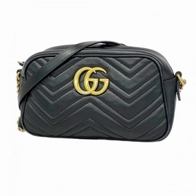 Gucci Leather Shoulder Bag (Pre-Owned)