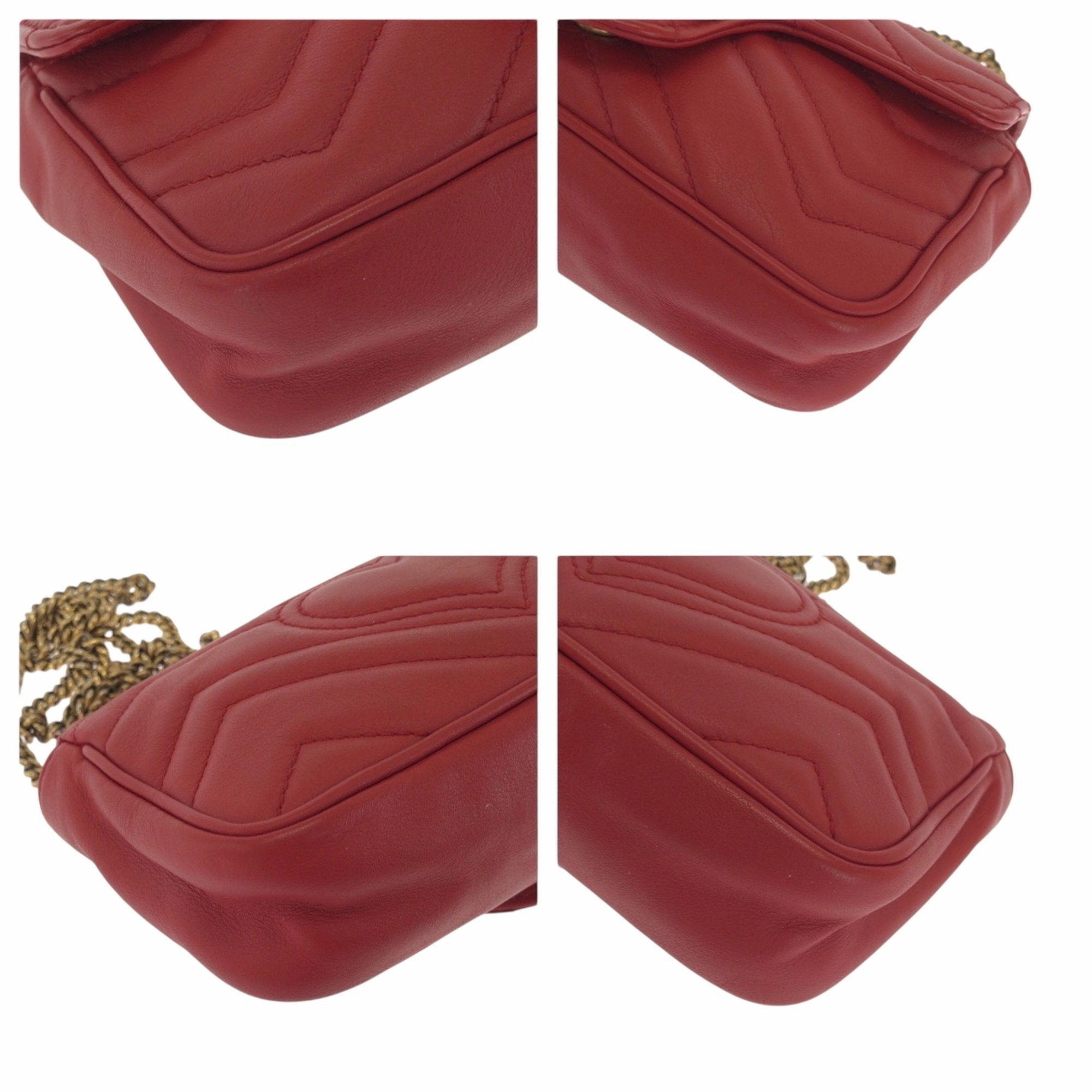 Gucci Leather Shoulder Bag (Pre-Owned)