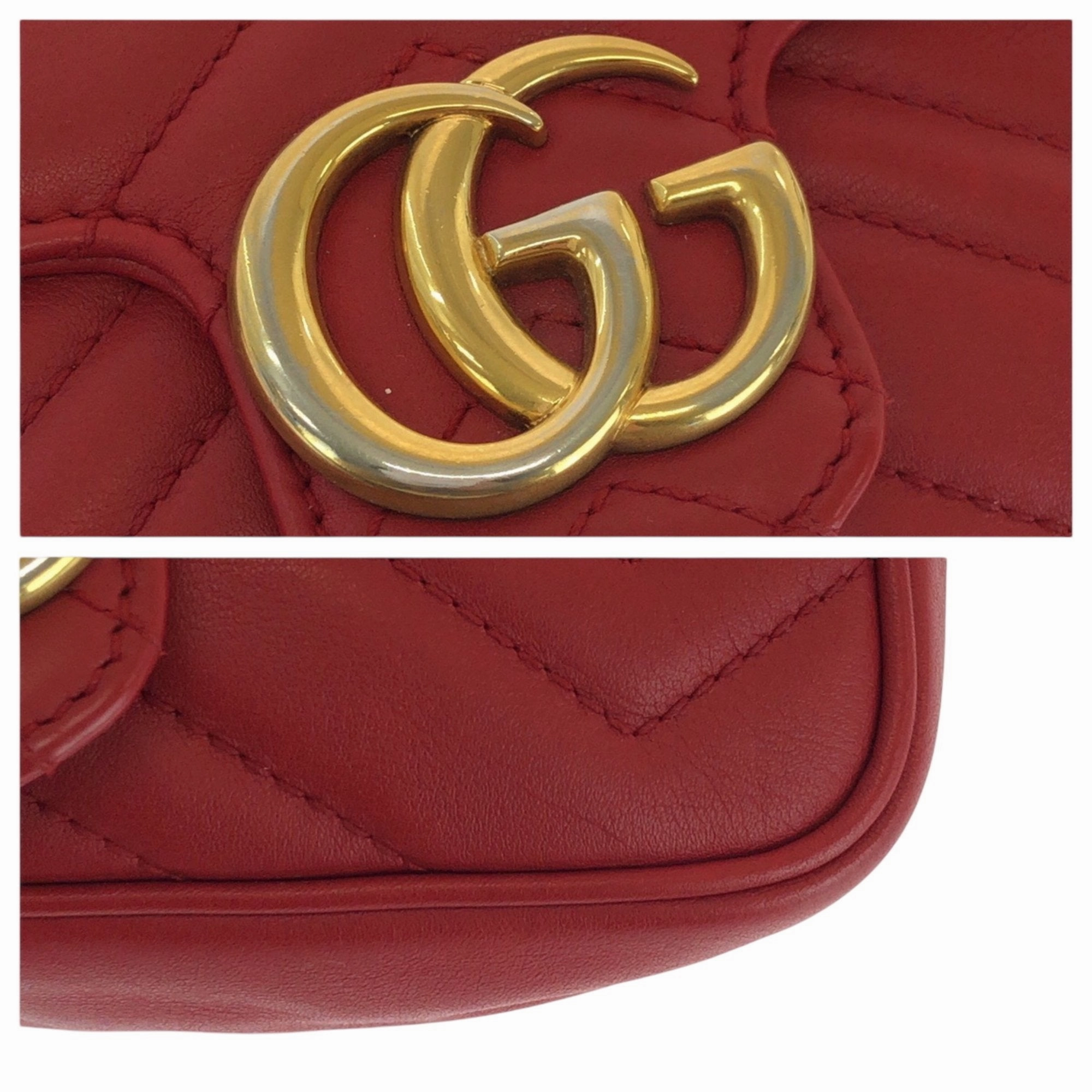Gucci Leather Shoulder Bag (Pre-Owned)