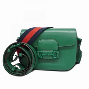 Gucci  Leather Shoulder Bag (Pre-Owned)