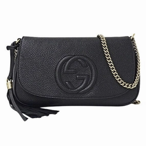 Gucci Leather Shoulder Bag (Pre-Owned)