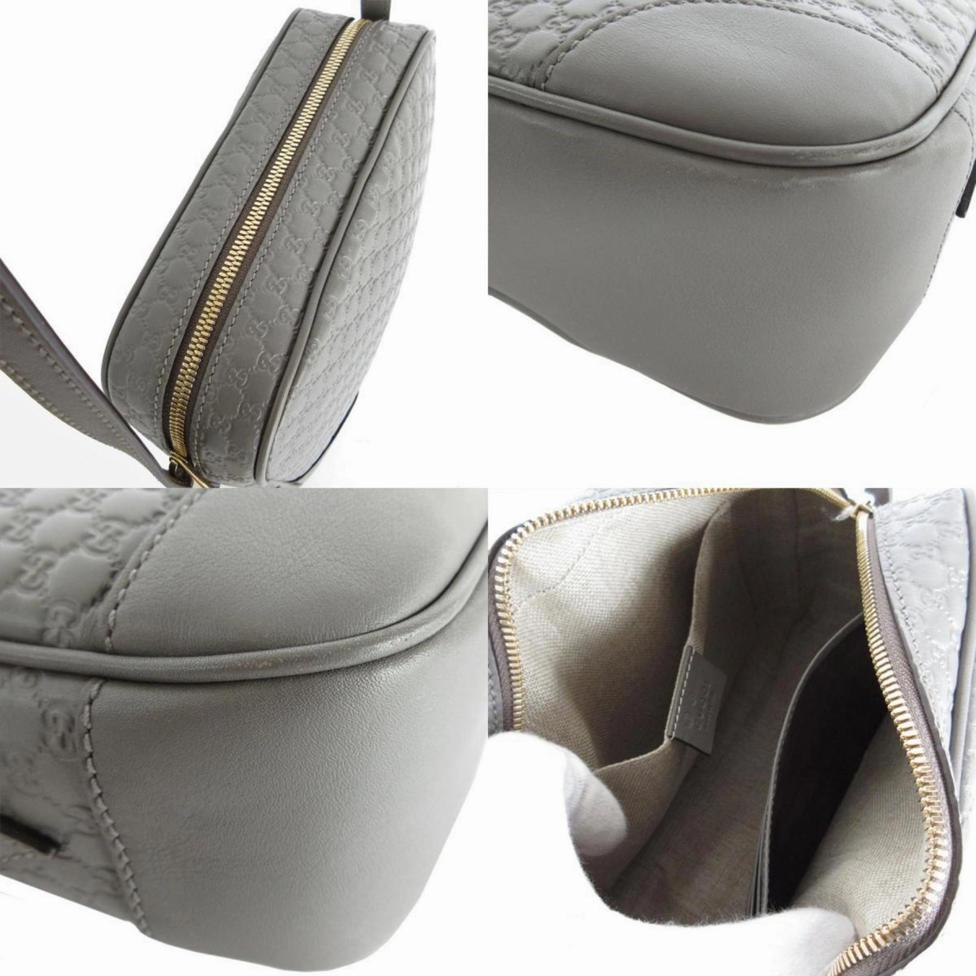 Gucci  Leather Shoulder Bag (Pre-Owned)