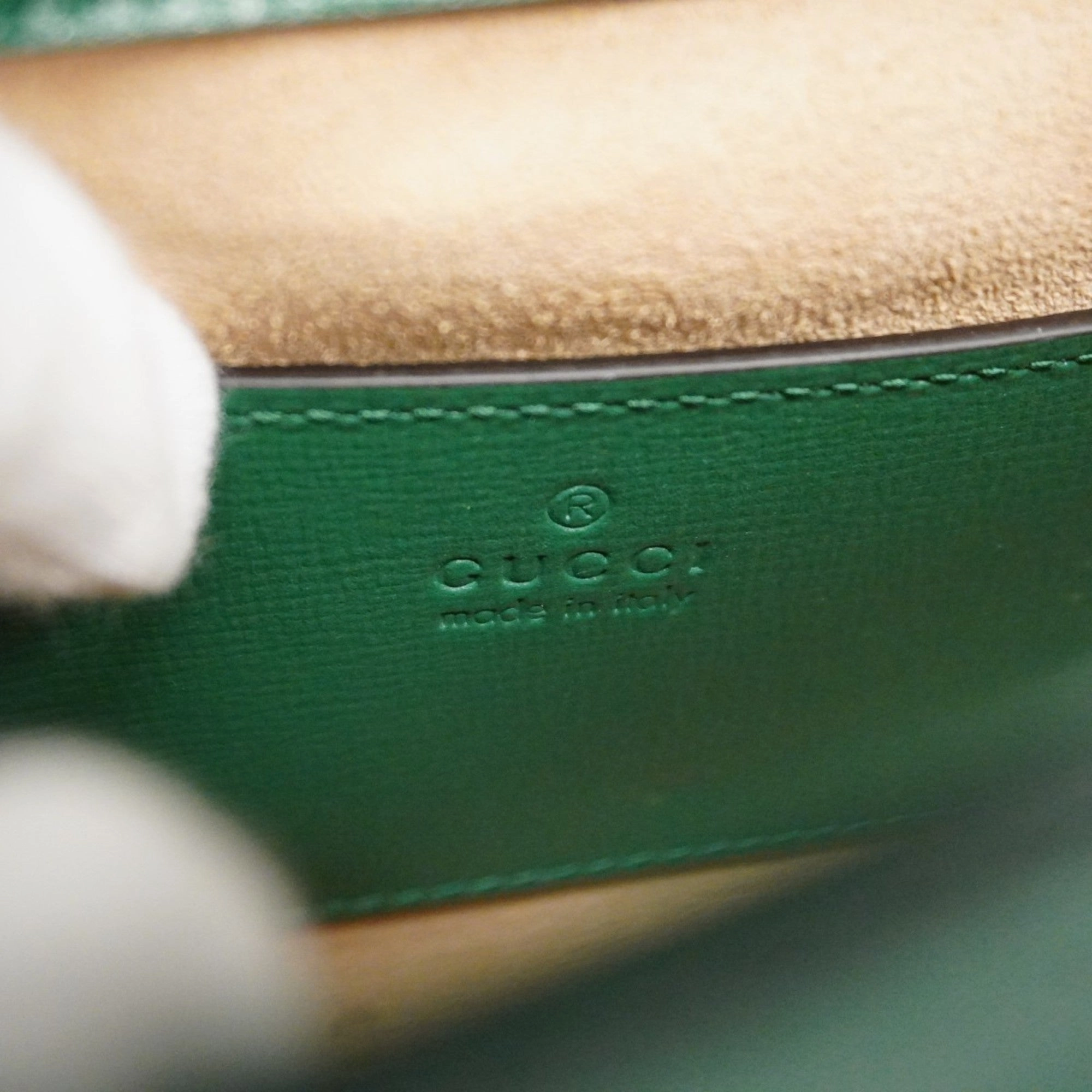 Gucci  Leather Shoulder Bag (Pre-Owned)