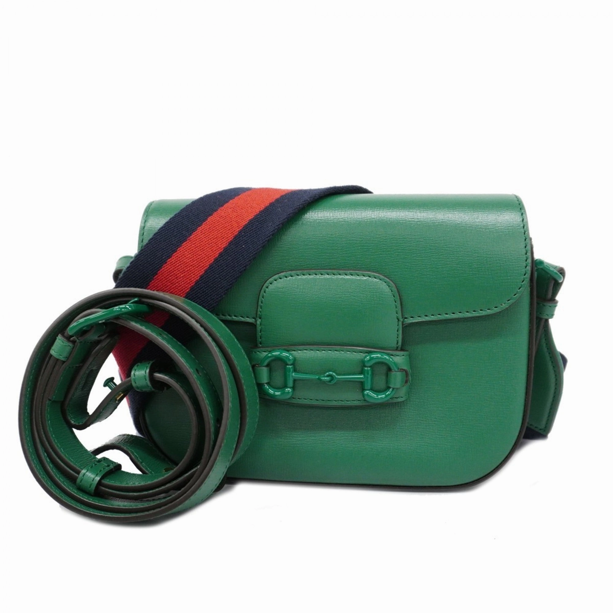Gucci  Leather Shoulder Bag (Pre-Owned)