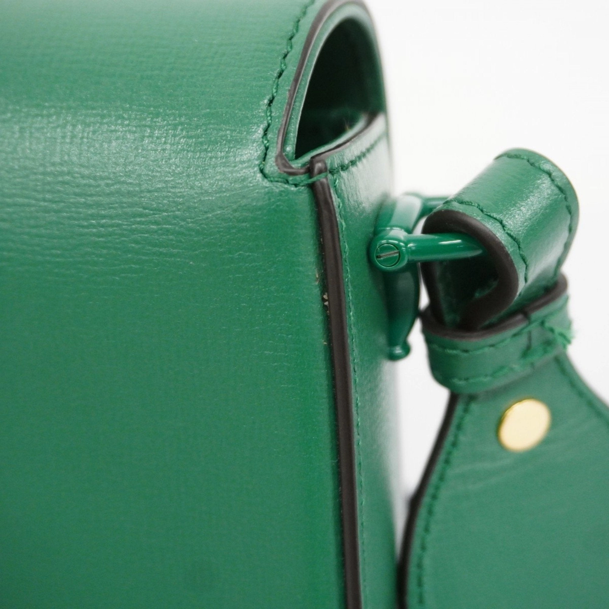 Gucci  Leather Shoulder Bag (Pre-Owned)
