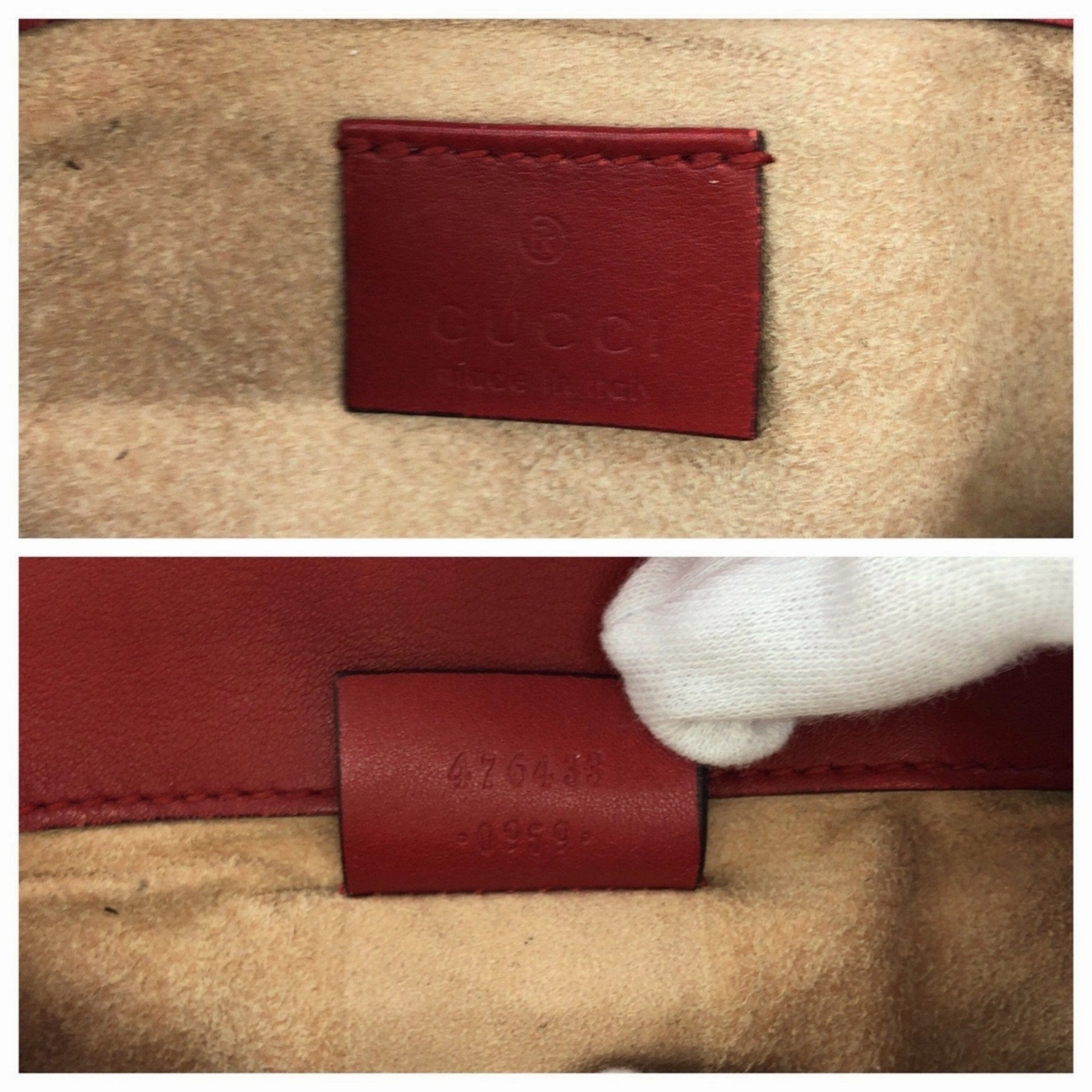 Gucci Leather Shoulder Bag (Pre-Owned)