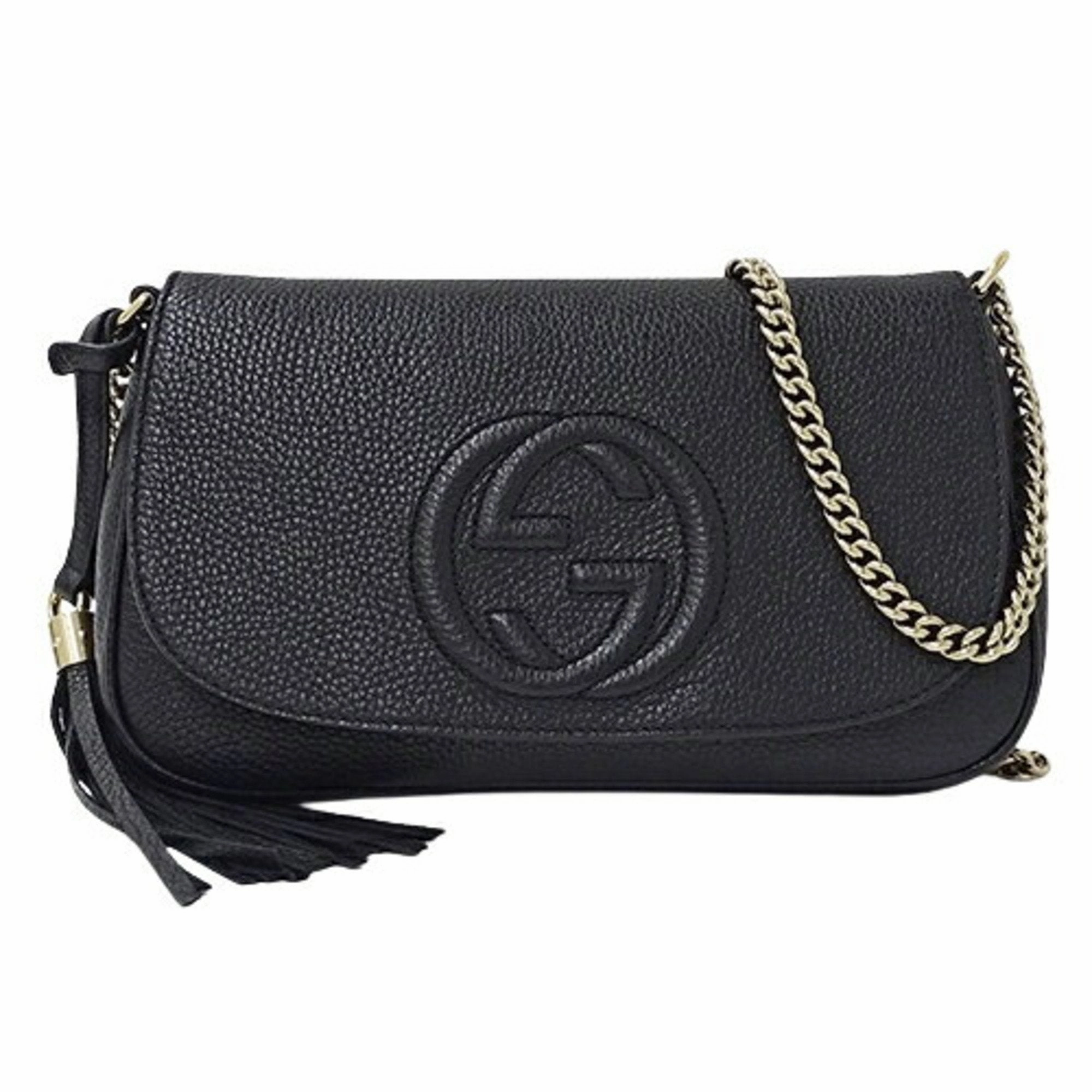 Gucci Leather Shoulder Bag (Pre-Owned)
