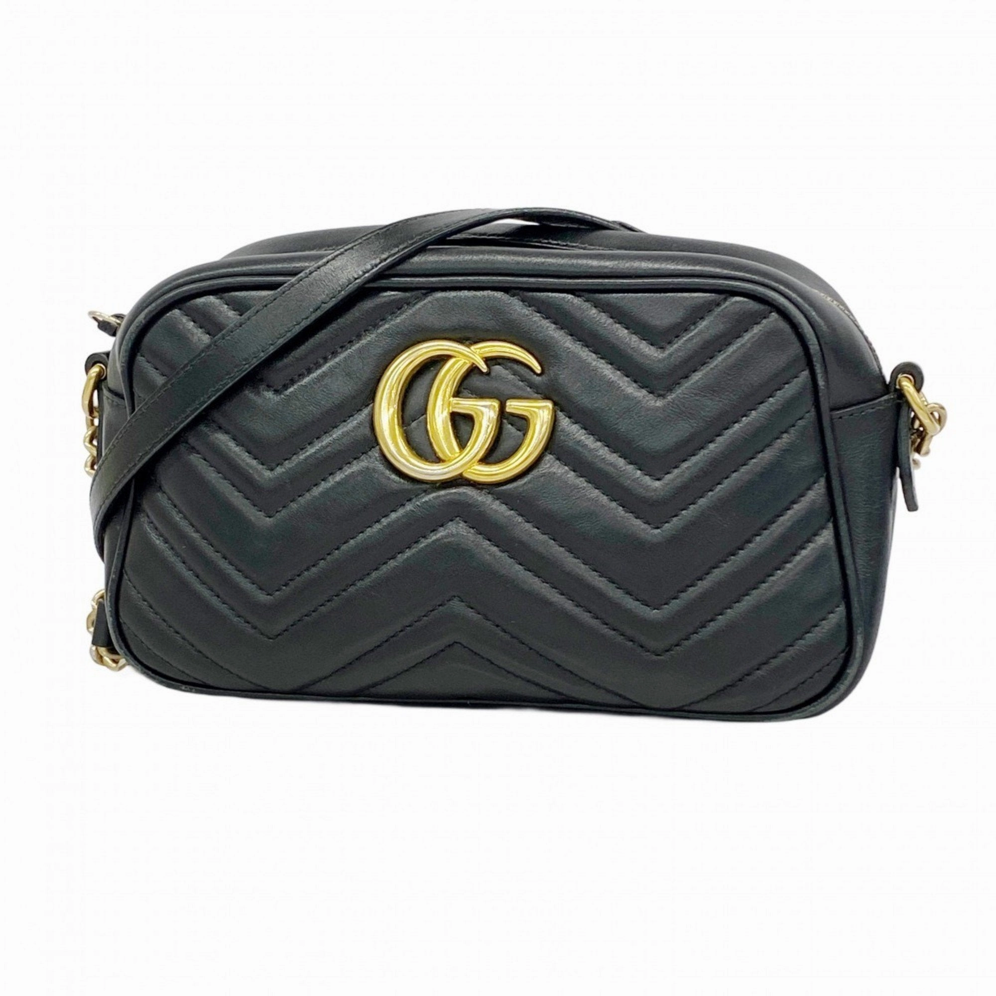 Gucci Leather Shoulder Bag (Pre-Owned)