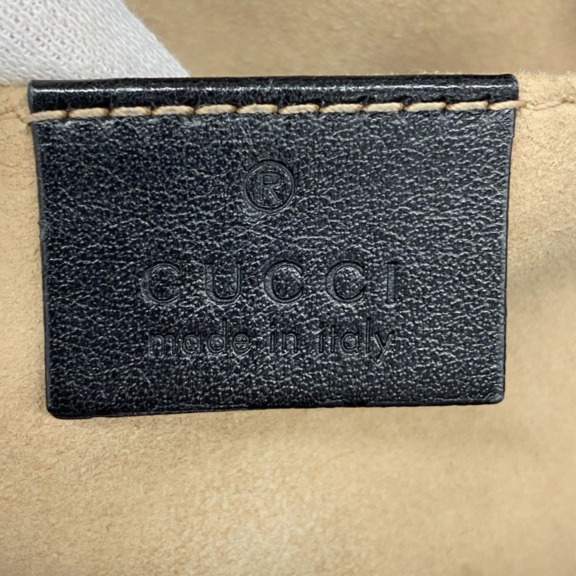 Gucci Leather Shoulder Bag (Pre-Owned)