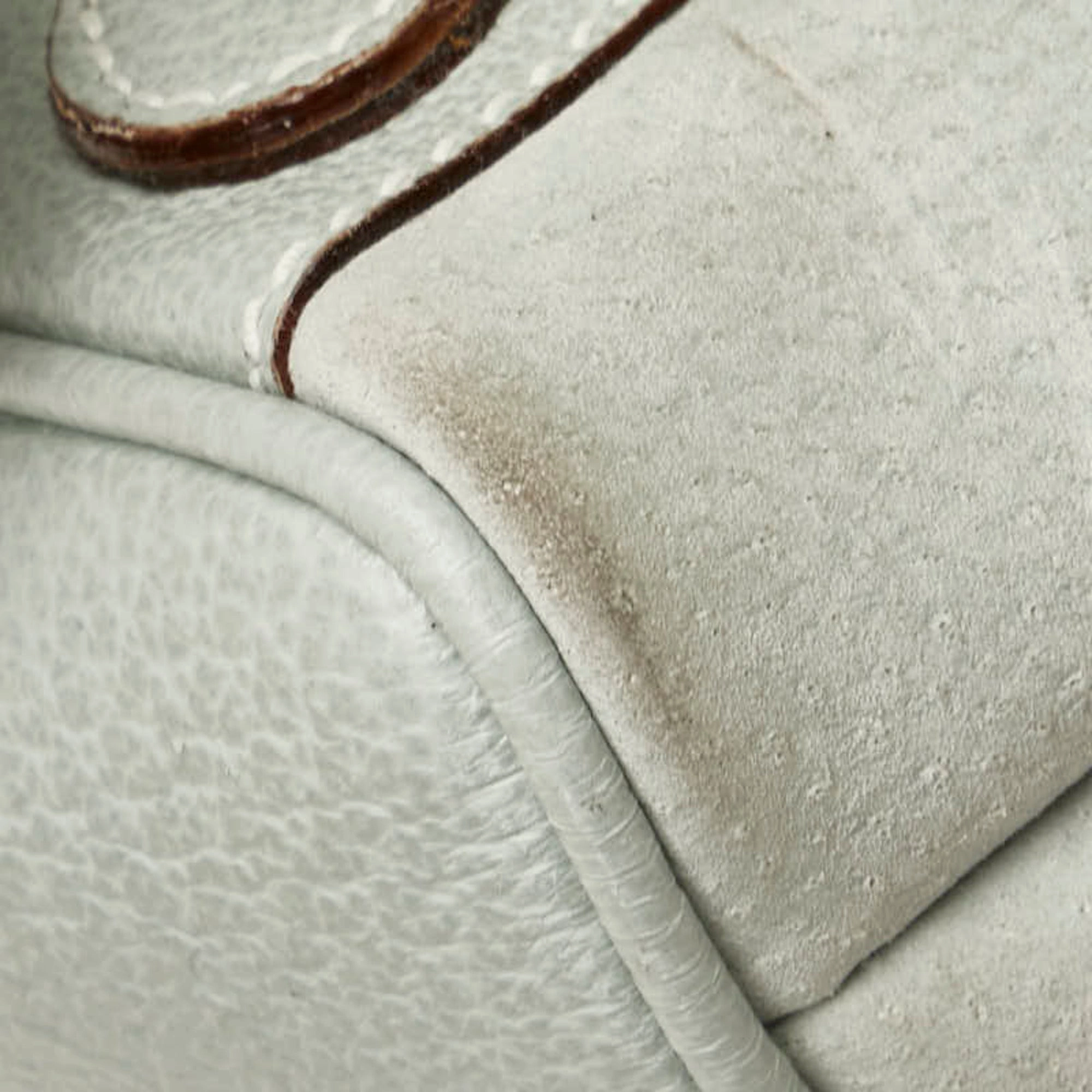 Gucci Light Blue Leather Suede Backpack ()