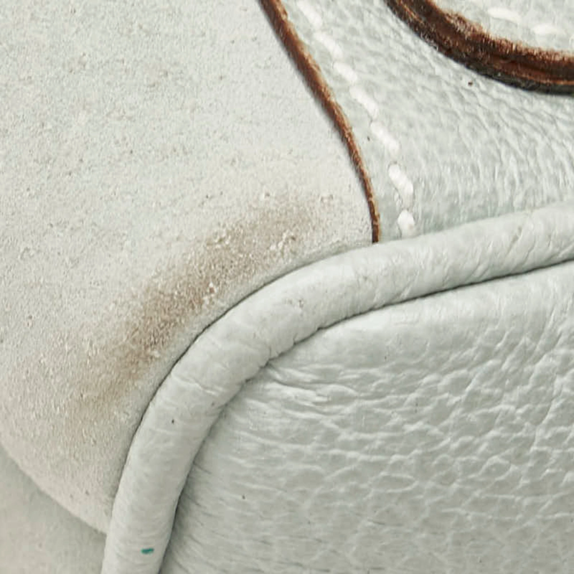 Gucci Light Blue Leather Suede Backpack ()