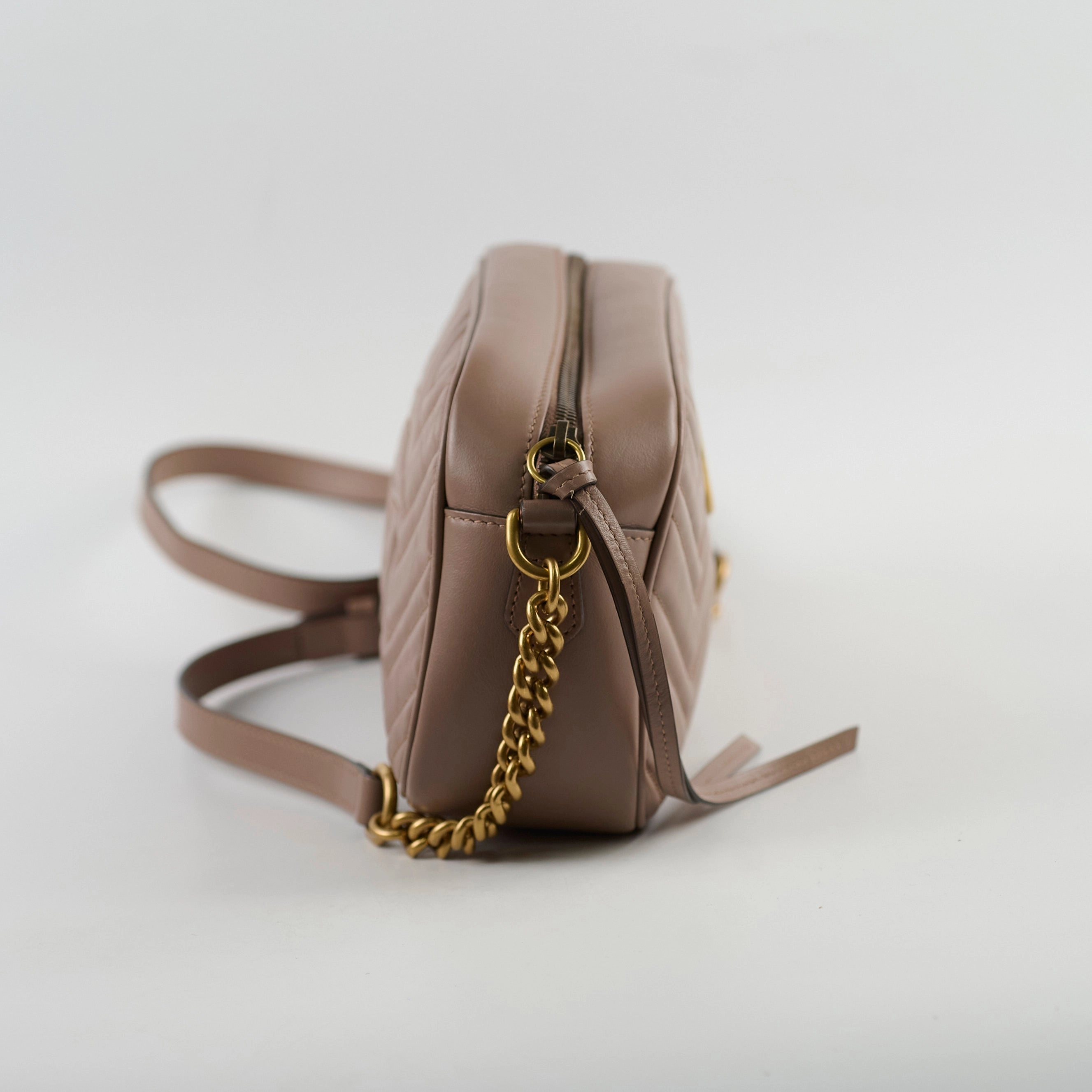 Gucci Marmont Camera Bag Dusty Pink