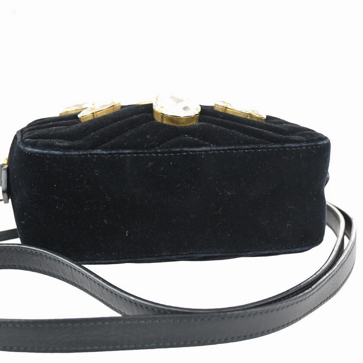 Gucci Marmont  Suede Shoulder Bag ()
