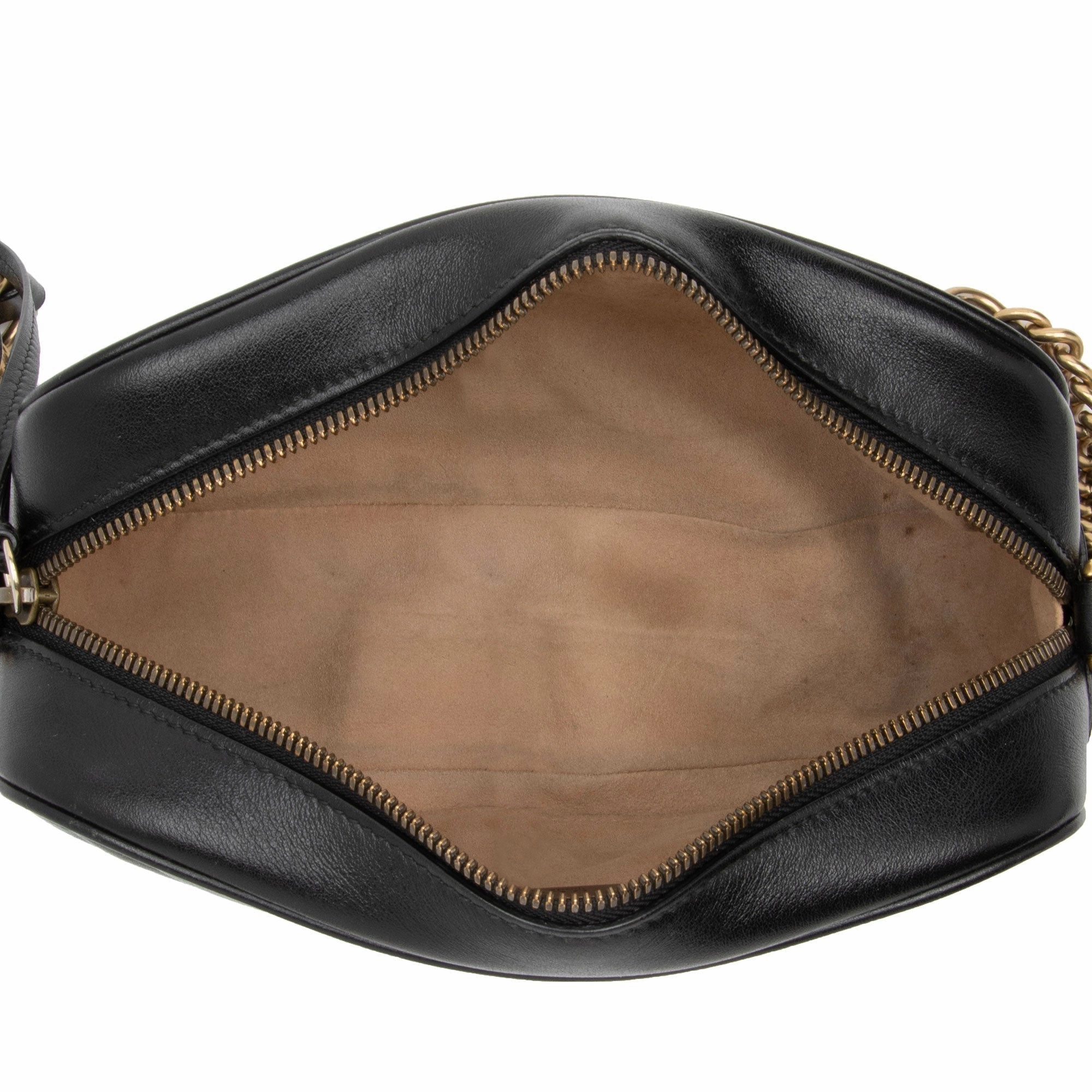 Gucci Matelasse Leather GG Marmont Small Shoulder Bag (SHF-BwQI32)