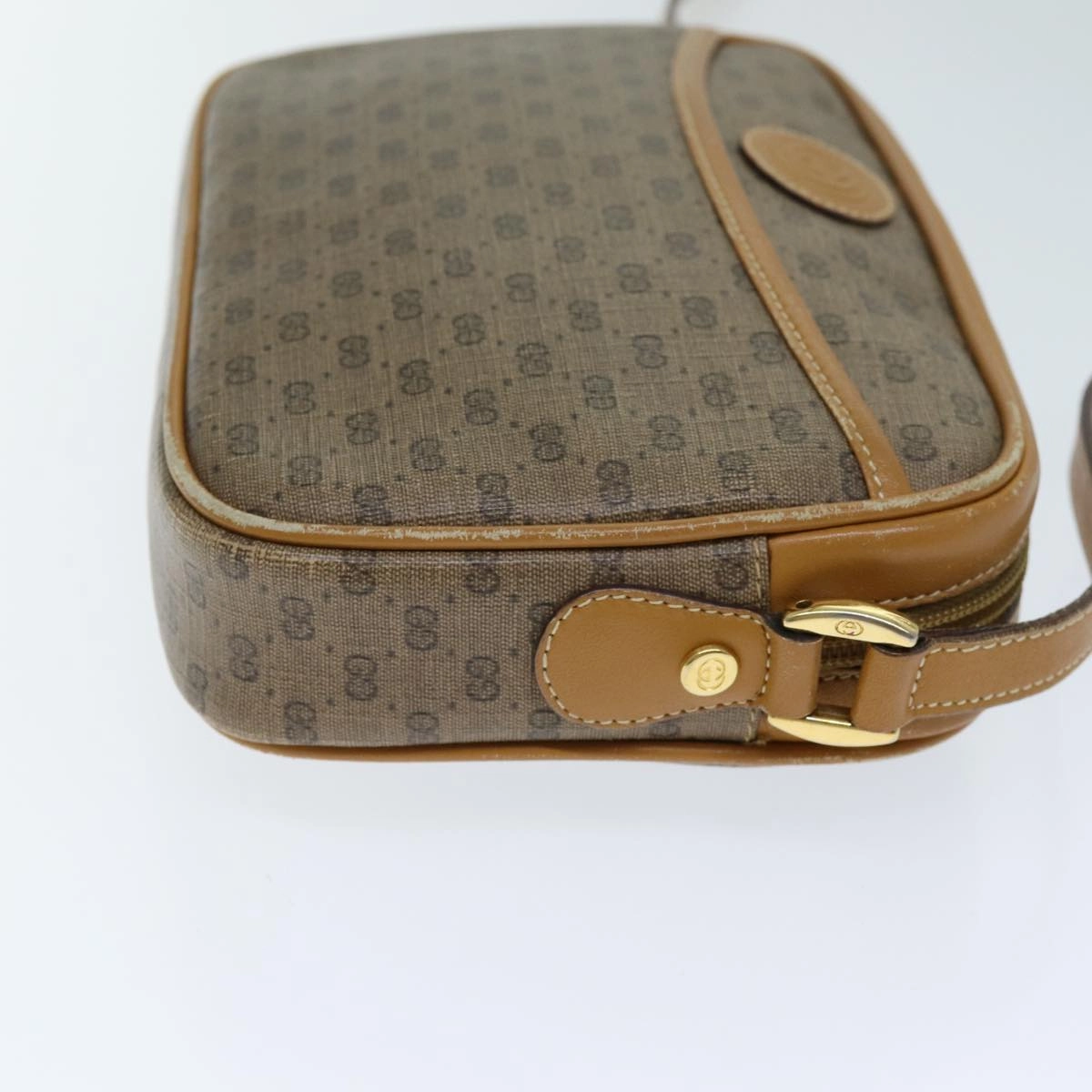 GUCCI Micro GG Canvas Shoulder Bag Beige 007 113 0095  ep4535