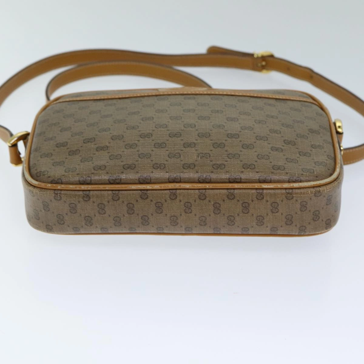 GUCCI Micro GG Canvas Shoulder Bag Beige 007 113 0095  ep4535
