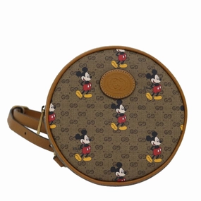 GUCCI Micro GG Supreme Disney Mini Backpack PVC Beige 603730  am6384S
