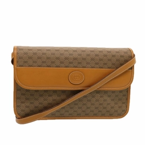 GUCCI Micro GG Supreme Shoulder Bag PVC Leather Beige 004 904 0261  ep4329