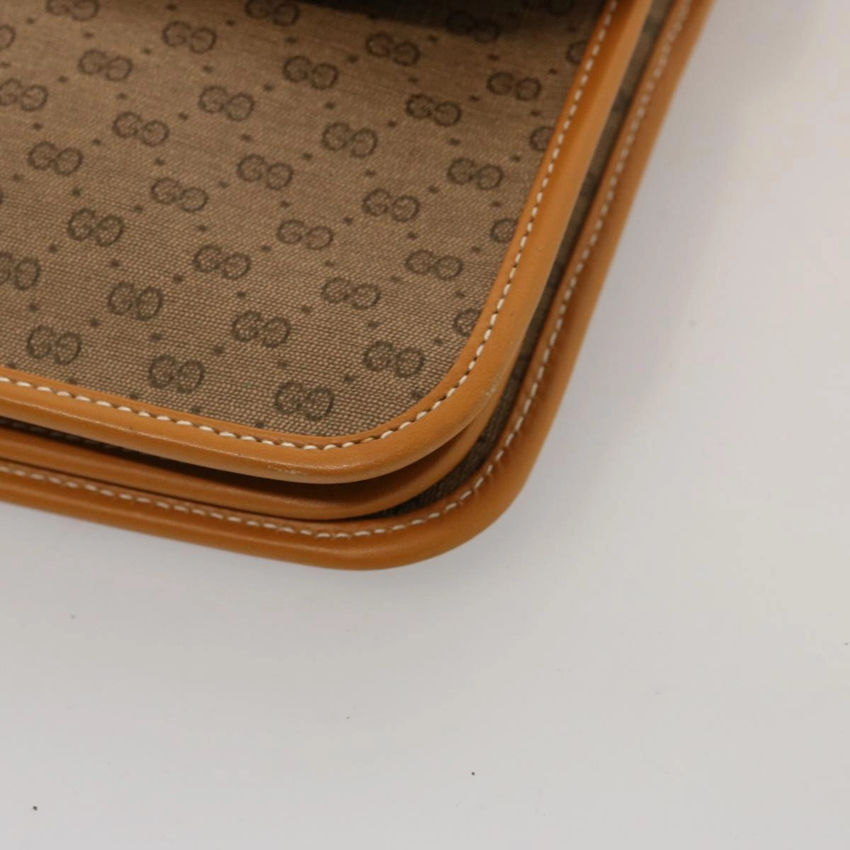 GUCCI Micro GG Supreme Shoulder Bag PVC Leather Beige 004 904 0261  ep4329