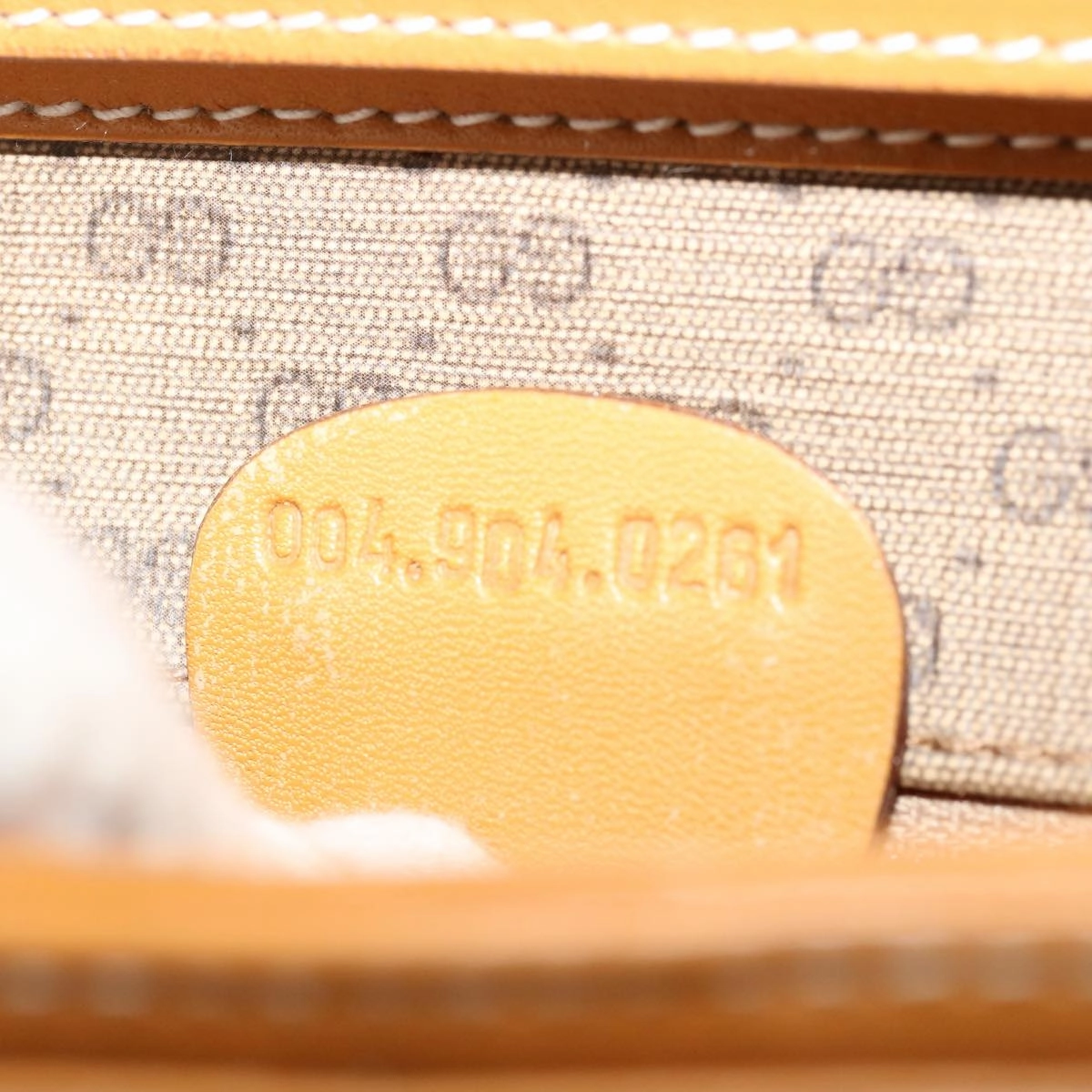 GUCCI Micro GG Supreme Shoulder Bag PVC Leather Beige 004 904 0261  ep4329