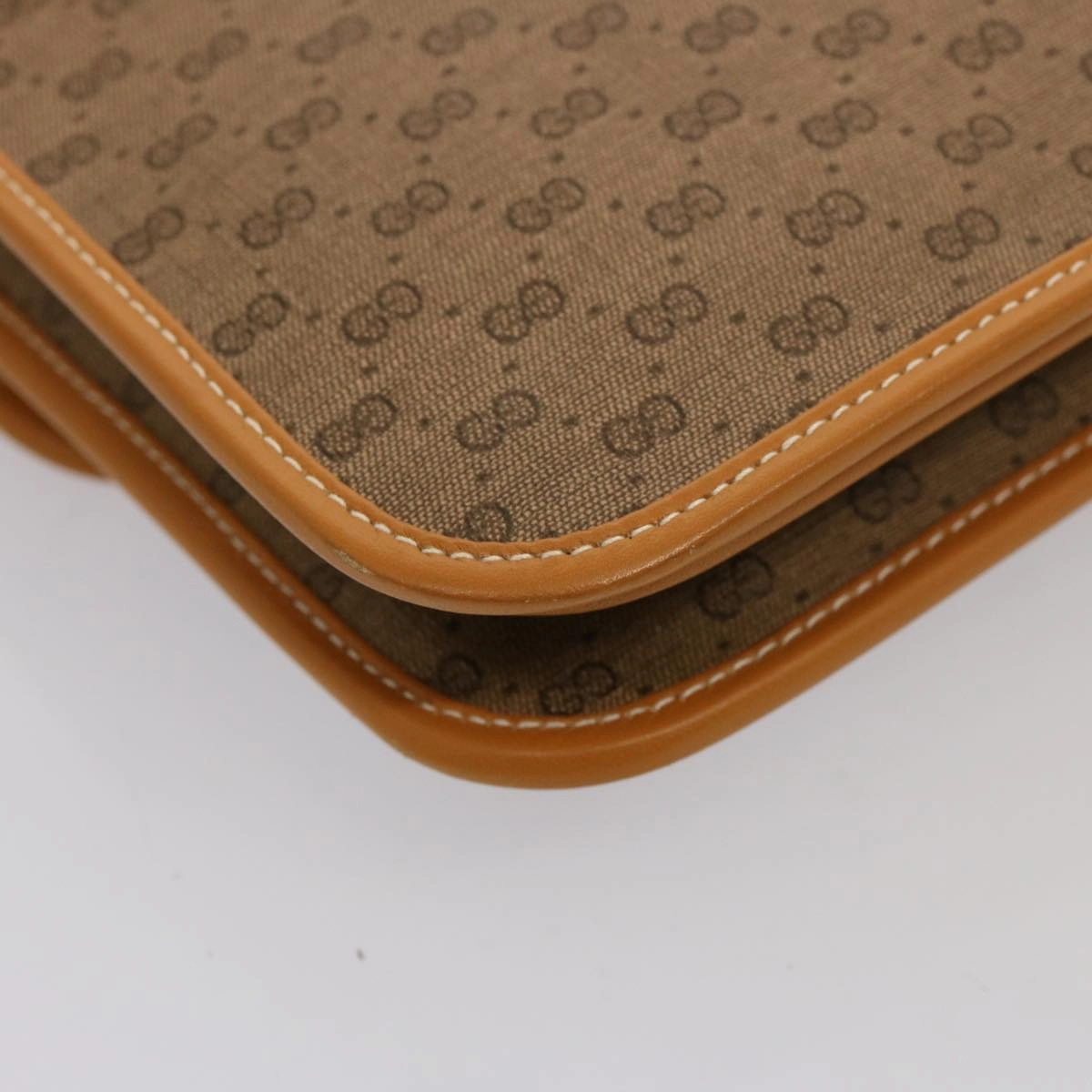 GUCCI Micro GG Supreme Shoulder Bag PVC Leather Beige 004 904 0261  ep4329