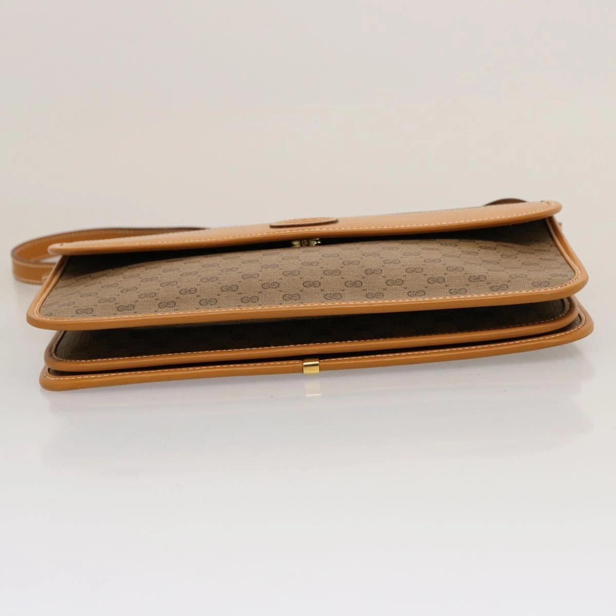 GUCCI Micro GG Supreme Shoulder Bag PVC Leather Beige 004 904 0261  ep4329