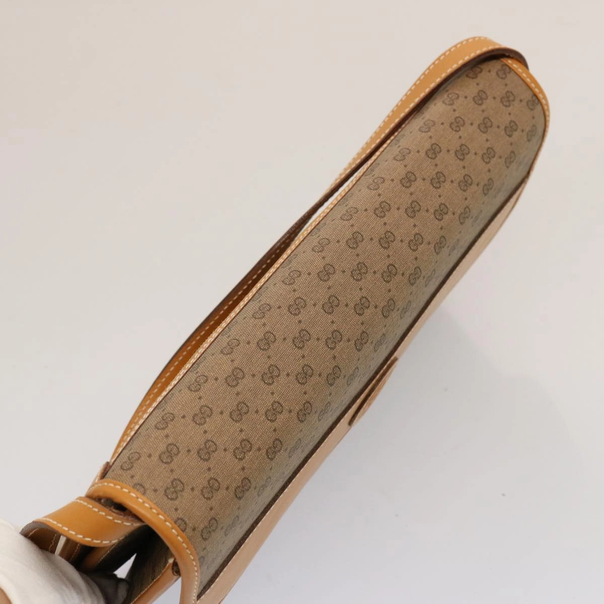 GUCCI Micro GG Supreme Shoulder Bag PVC Leather Beige 004 904 0261  ep4329