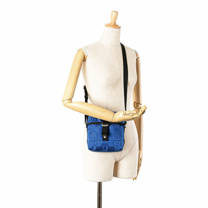 Gucci Nylon GG Crossbody Shoulder Bag 643858