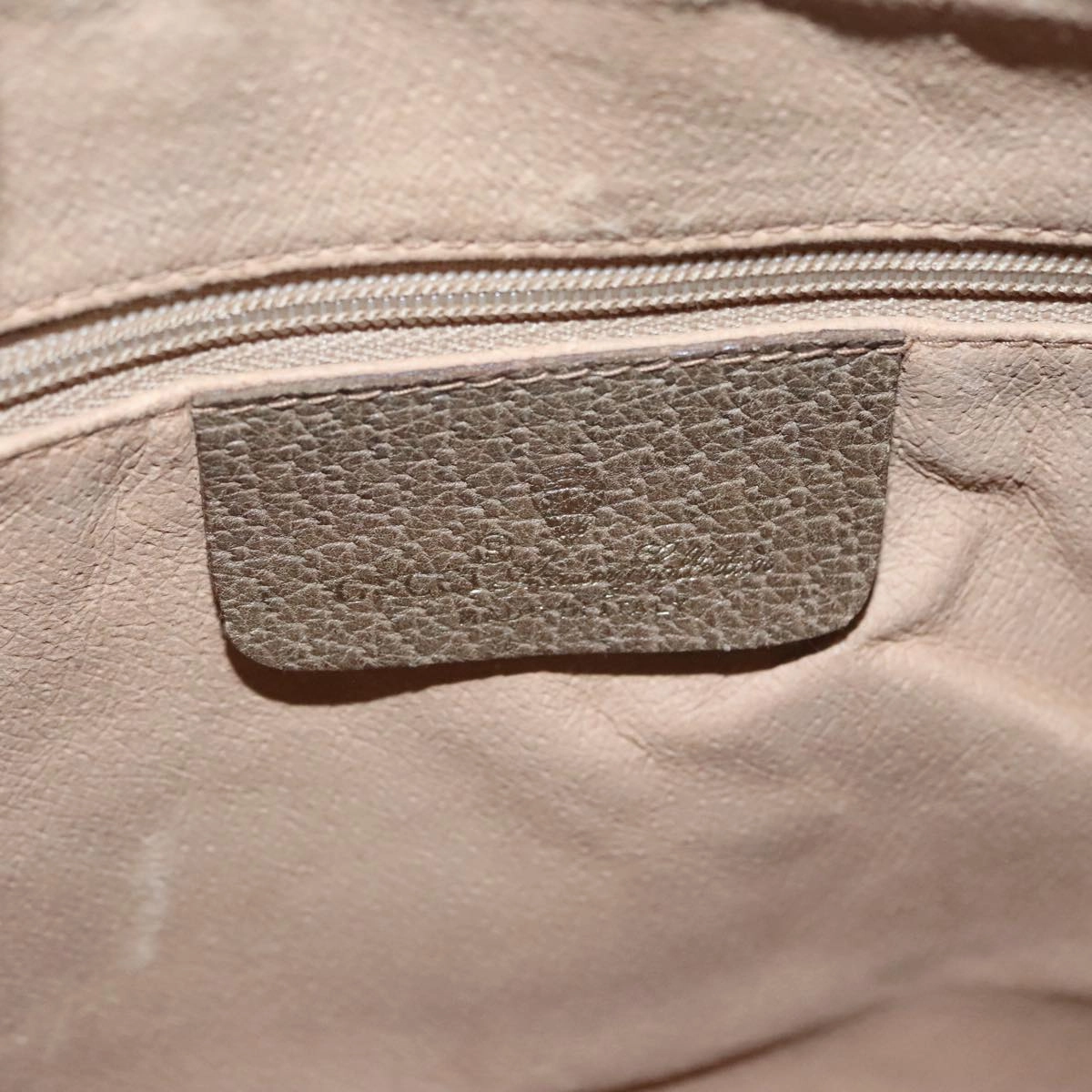 Gucci Ophidia Beige Canvas Shoulder Bag ()