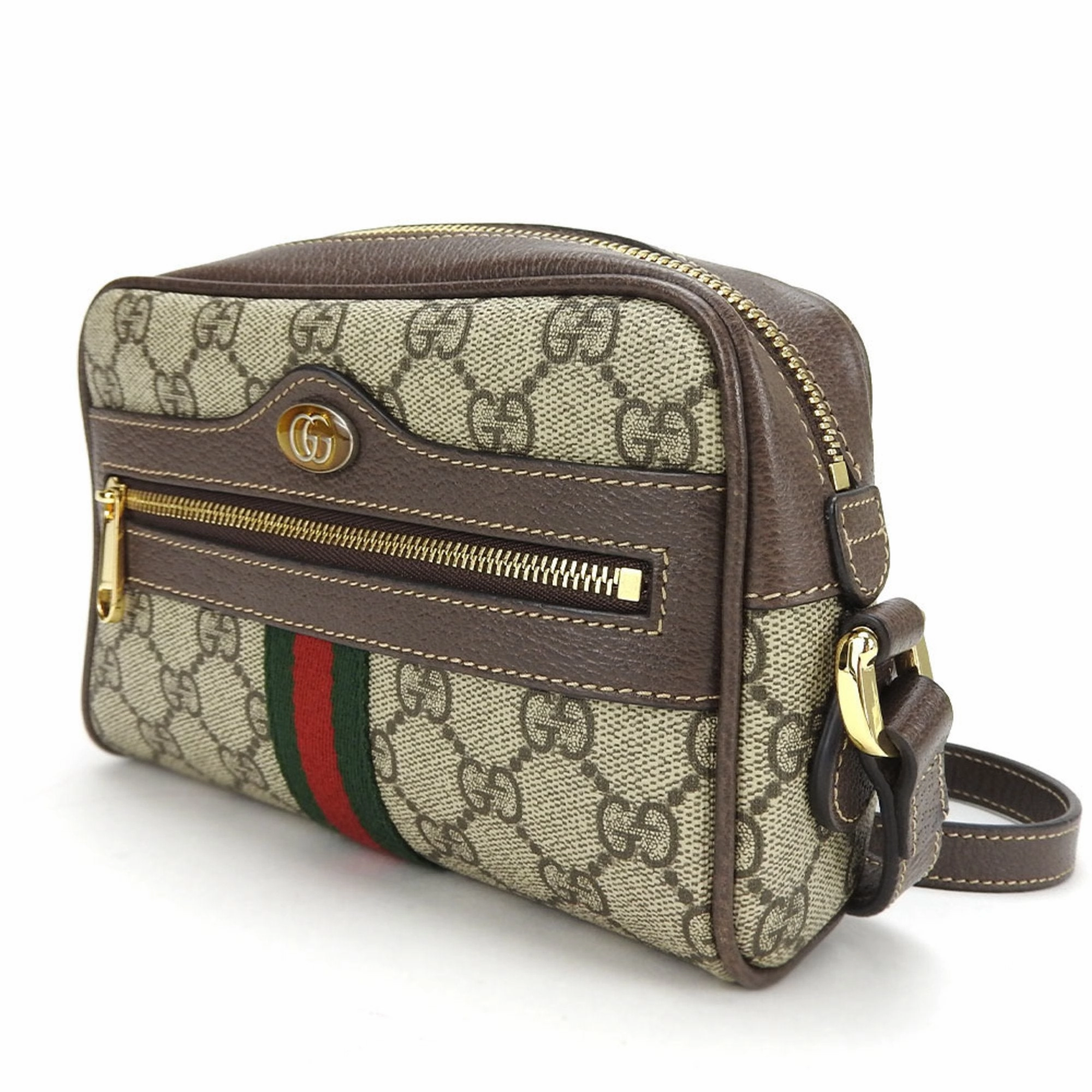 Gucci Ophidia  Canvas Shoulder Bag ()