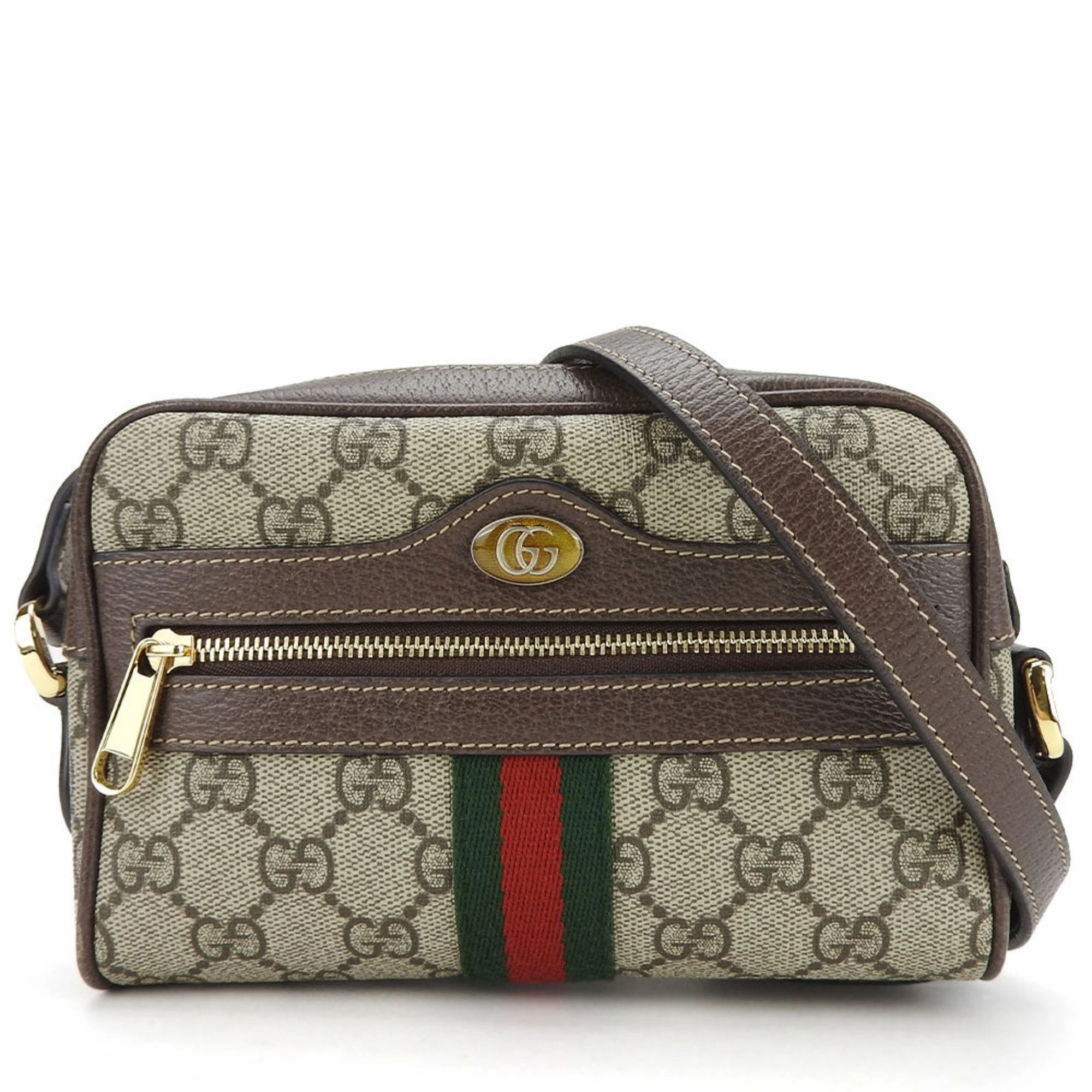 Gucci Ophidia  Canvas Shoulder Bag ()