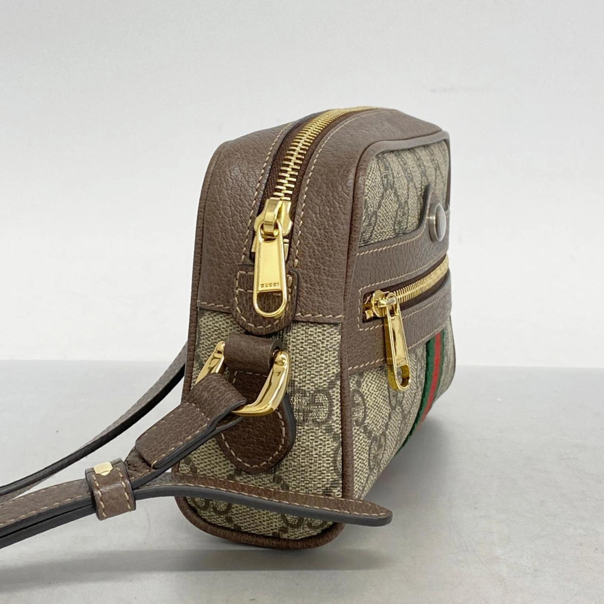 Gucci Ophidia  Canvas Shoulder Bag ()