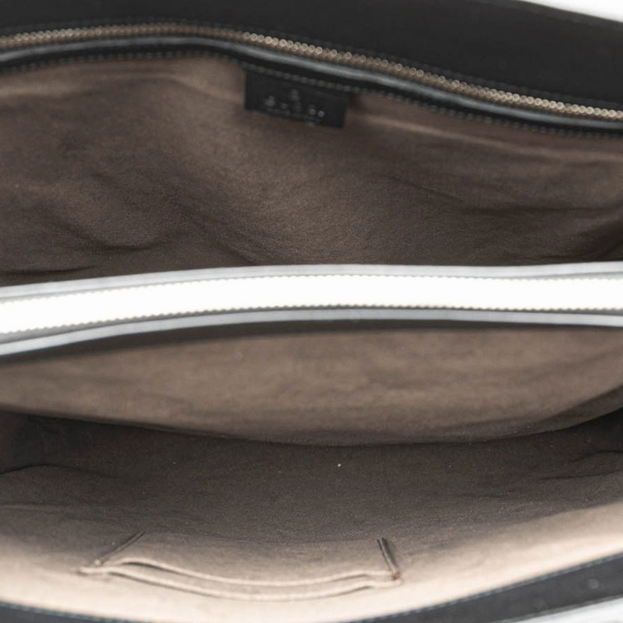 Gucci  Pvc Leather Handbag Shoulder Bag (Pre-Owned)