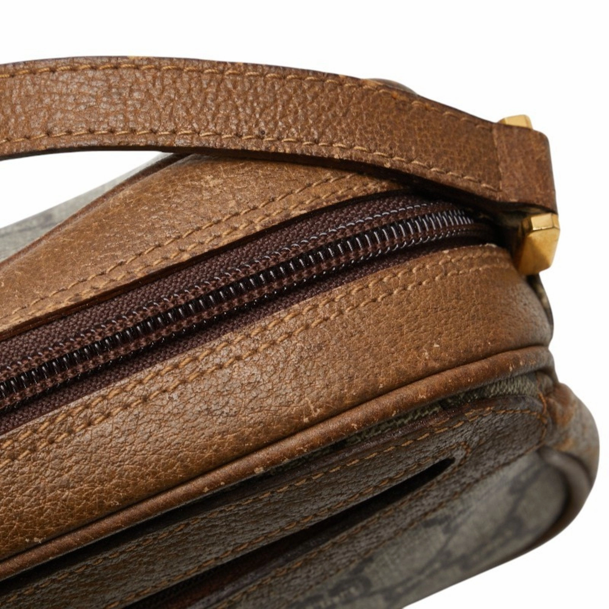 Gucci Pvc Leather Shoulder Bag (Pre-Owned)