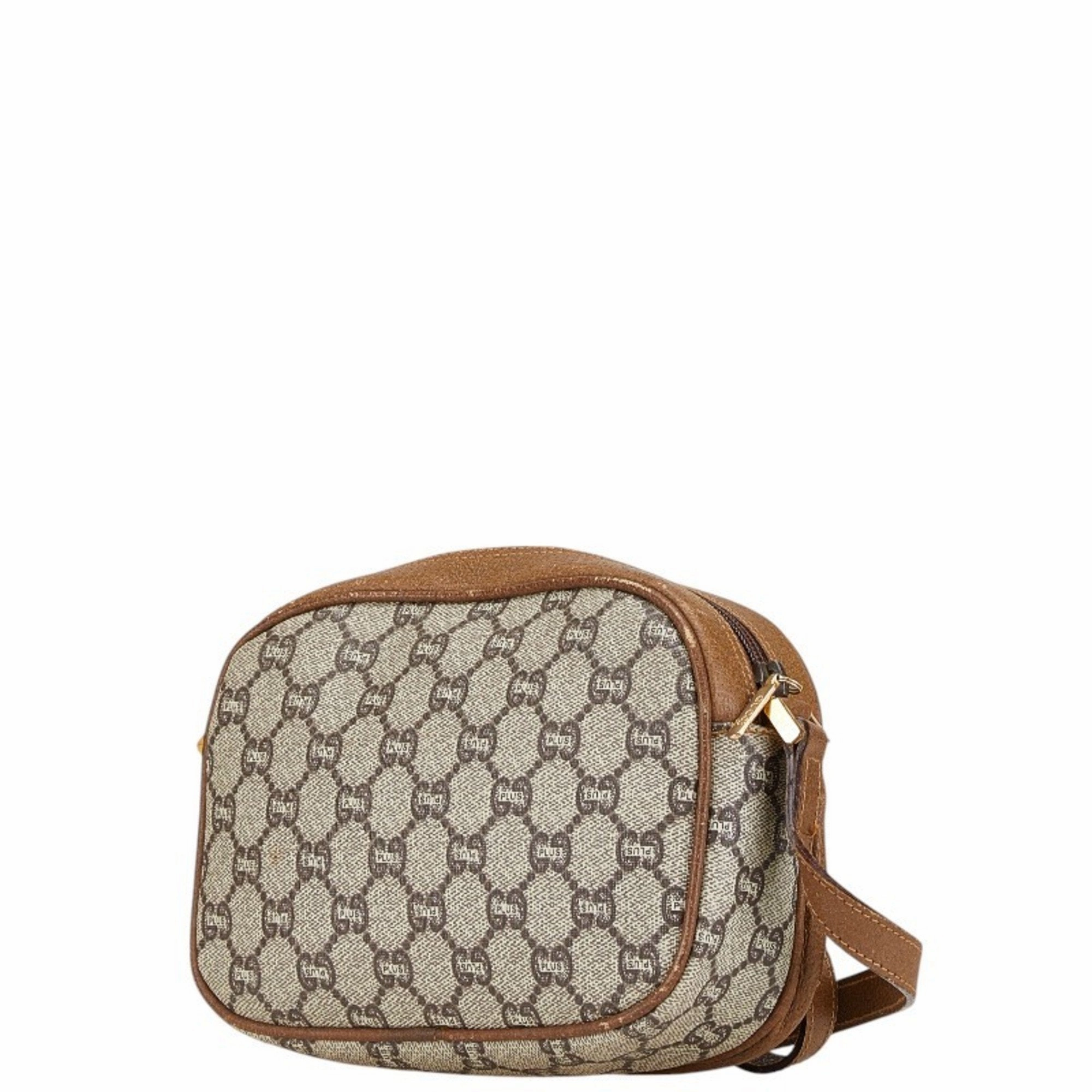 Gucci Pvc Leather Shoulder Bag (Pre-Owned)