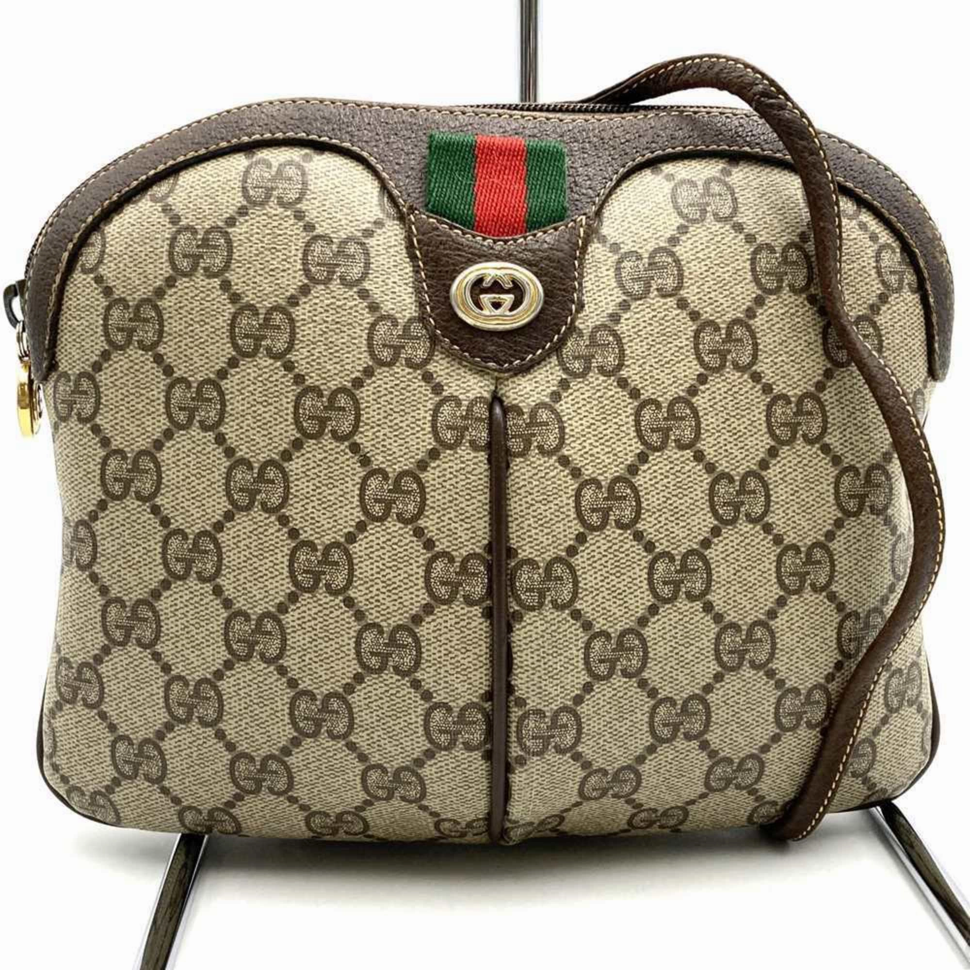 Gucci Sherry Line Gg Supreme Shoulder Bag (Pre-Owned)