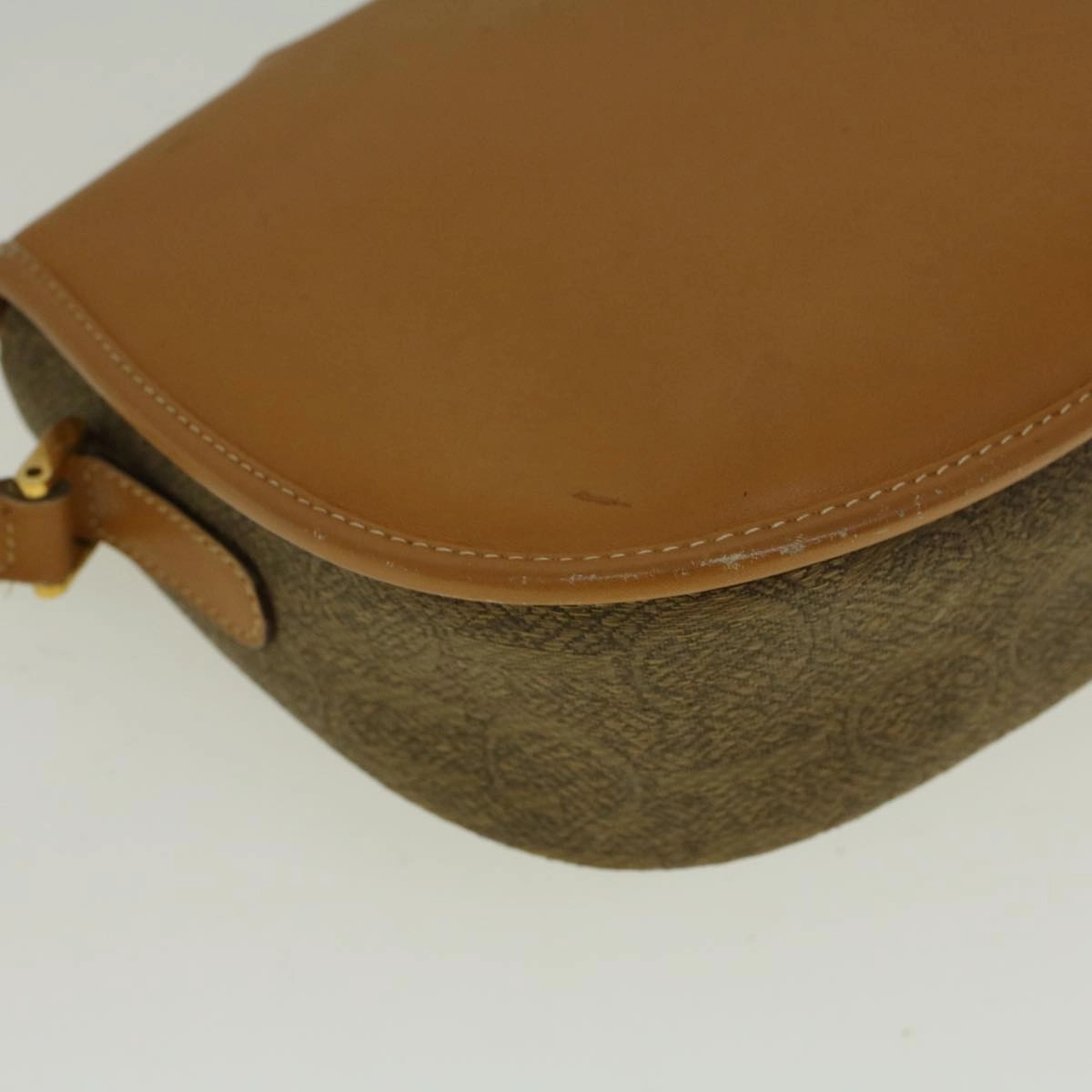 GUCCI Shoulder Bag Coated Canvas Brown 007 58 0074  am5132