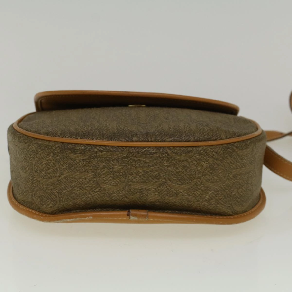 GUCCI Shoulder Bag Coated Canvas Brown 007 58 0074  am5132