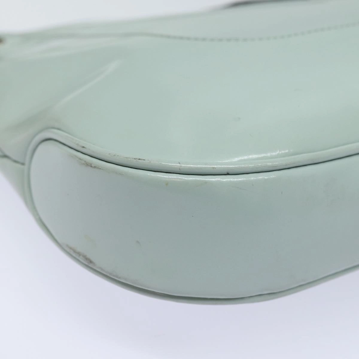 GUCCI Shoulder Bag Enamel Blue Gold 001 4150  86524
