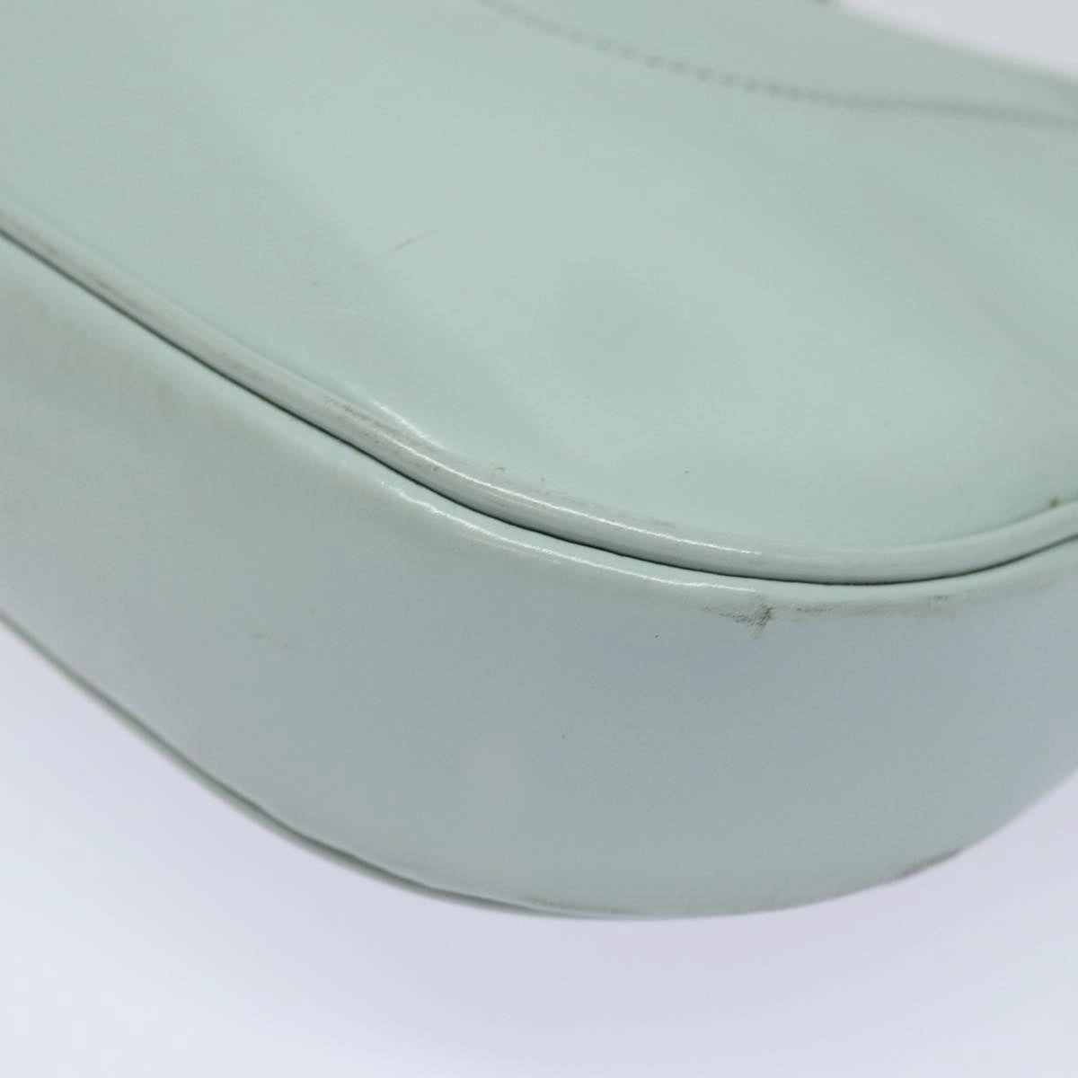 GUCCI Shoulder Bag Enamel Blue Gold 001 4150  86524