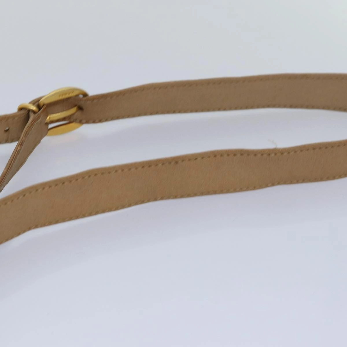 GUCCI Shoulder Bag Leather Beige  fm3502
