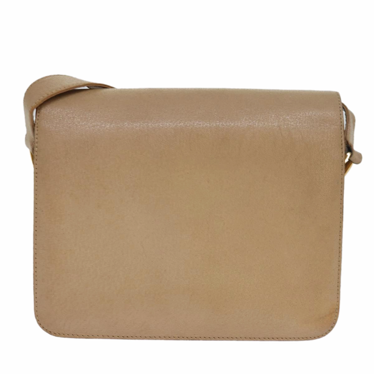 GUCCI Shoulder Bag Leather Beige  fm3502
