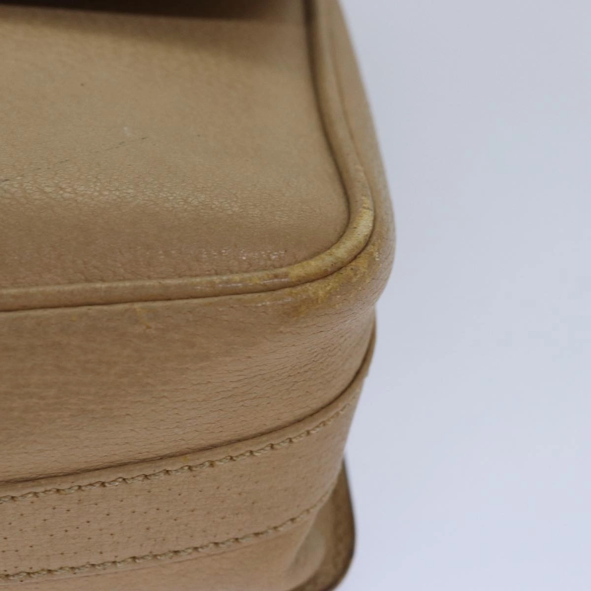 GUCCI Shoulder Bag Leather Beige  fm3502