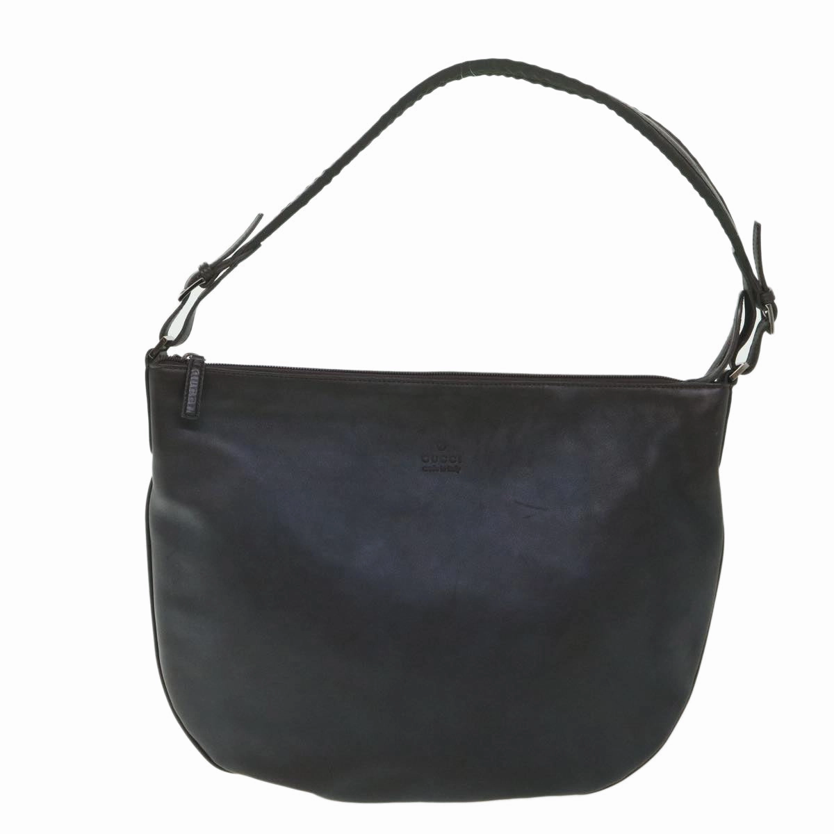 GUCCI Shoulder Bag Leather Black 001 1206  ar10523